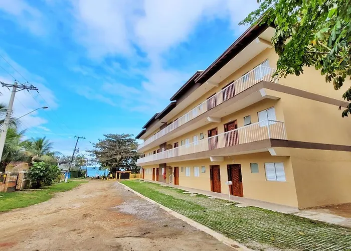 Ap pé na areia Sapê Apartamento Ubatuba